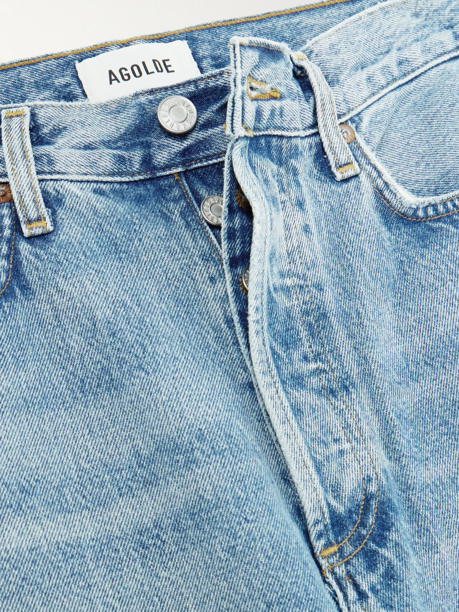 '90s Pinch high-rise straight-leg jeans Mid denim - 5