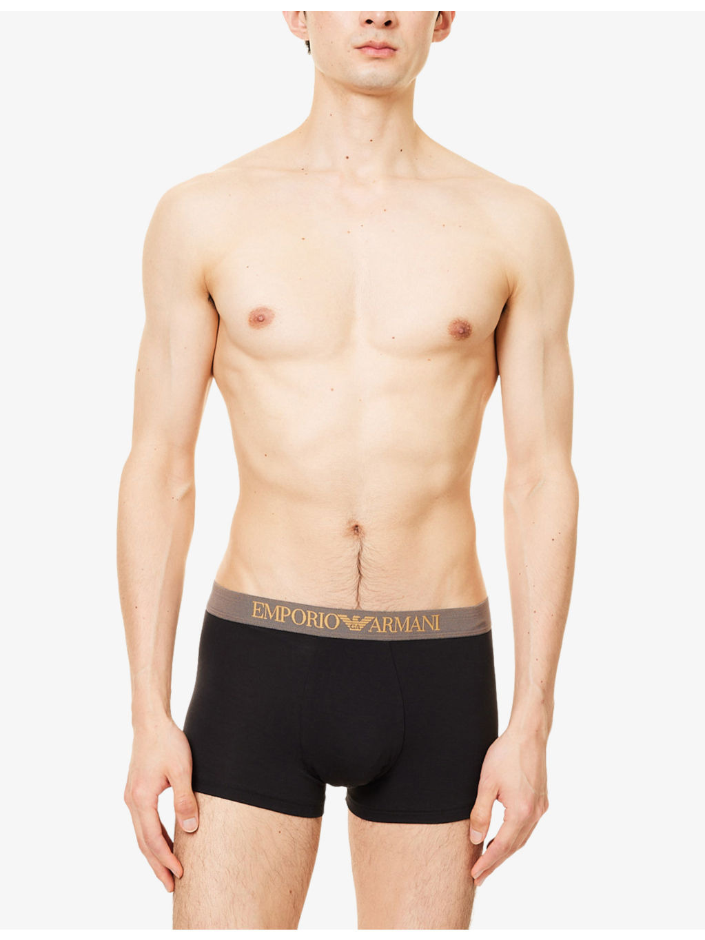 Iconic Branded Pack Of Two Stretch-Woven Trunks - 2