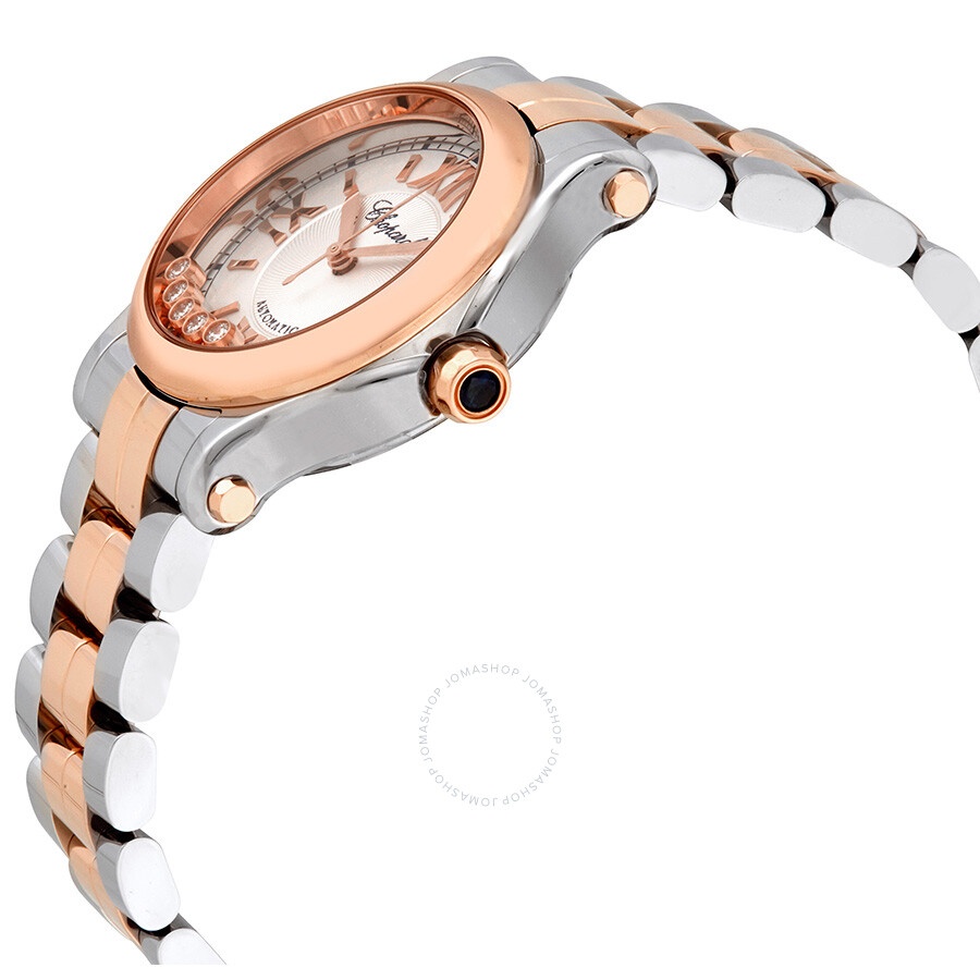 Chopard Happy Sport Automatic Silver Dial Ladies Watch 278573-6002 - 2