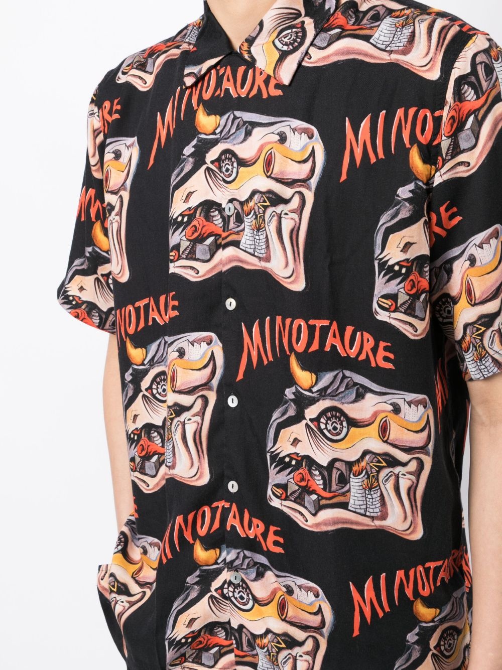 "Minotaure" short-sleeve shirt - 5