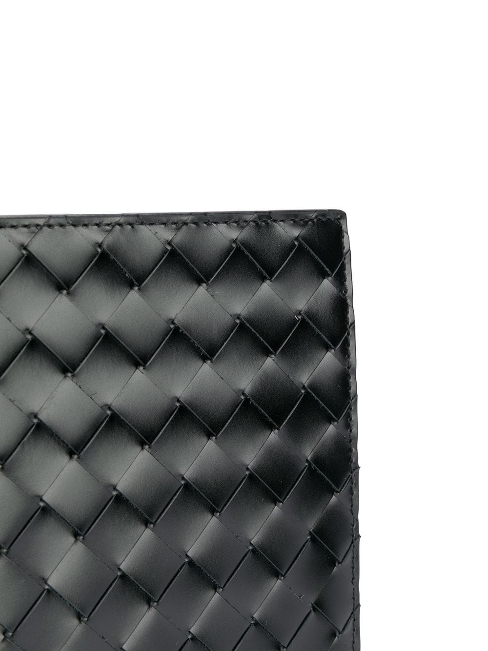 intrecciato-weave clutch - 4