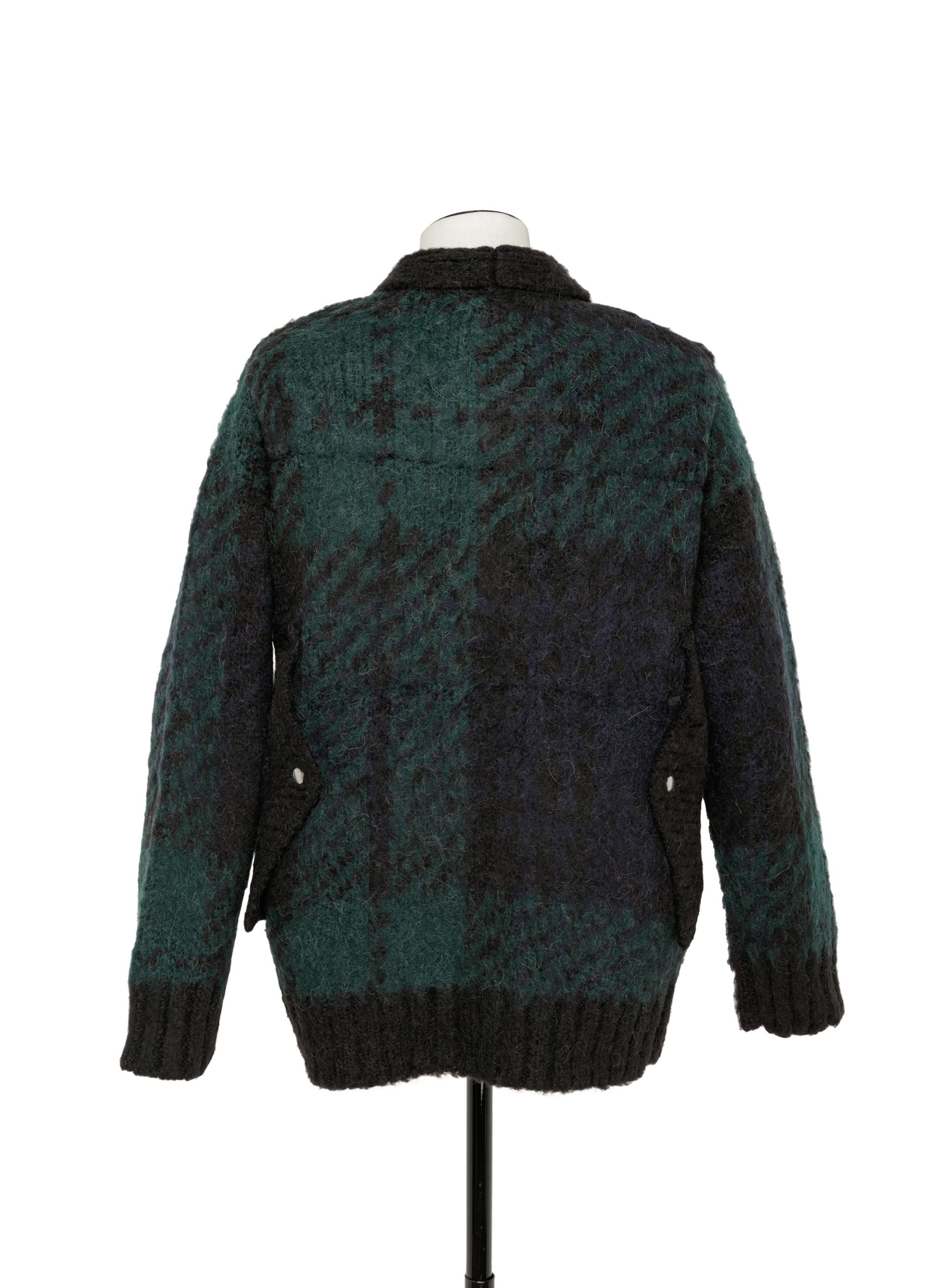 Jacquard Knit Blouson - 5