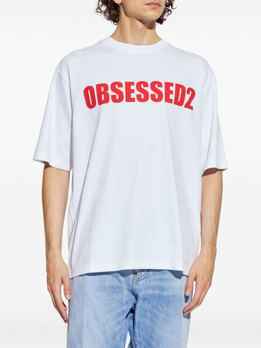 Obsessed2 graphic-print T-shirt - 3