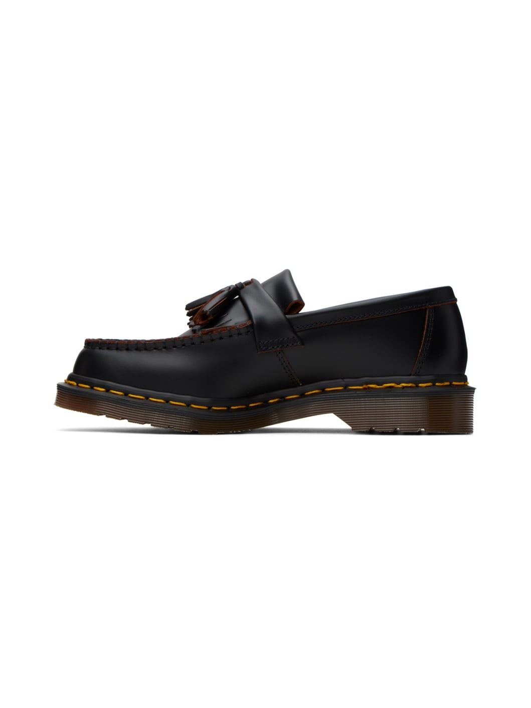 Black 'Made In England' Tassel Loafers - 3