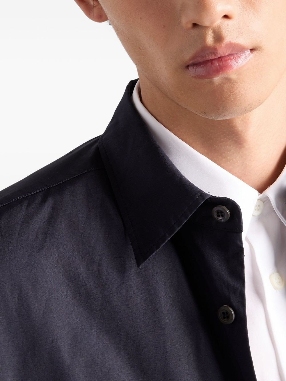 patch-pocket cotton shirt - 4