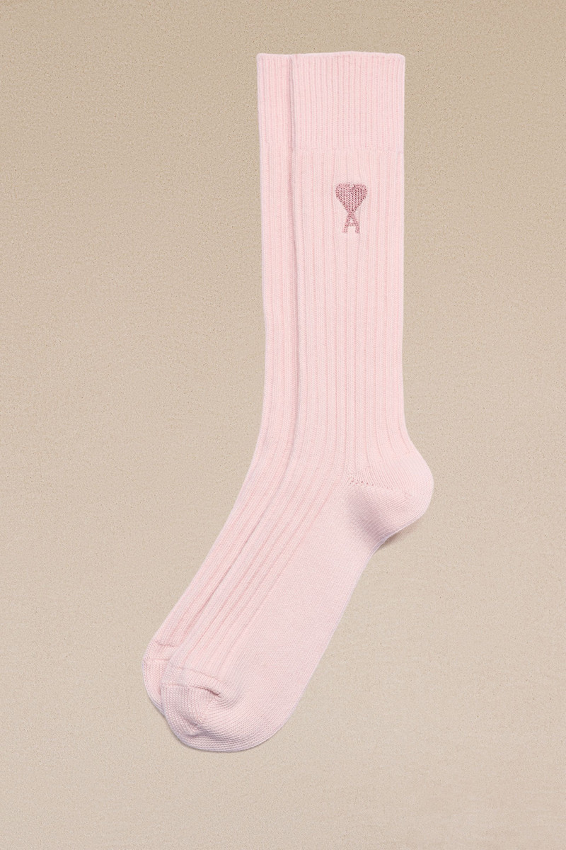AMI Paris Ami De Coeur Plain Socks outlook