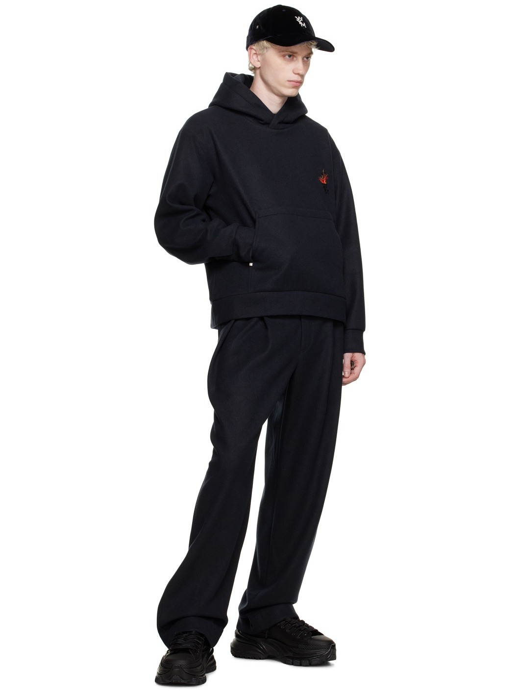 Navy Volcano Hoodie - 4