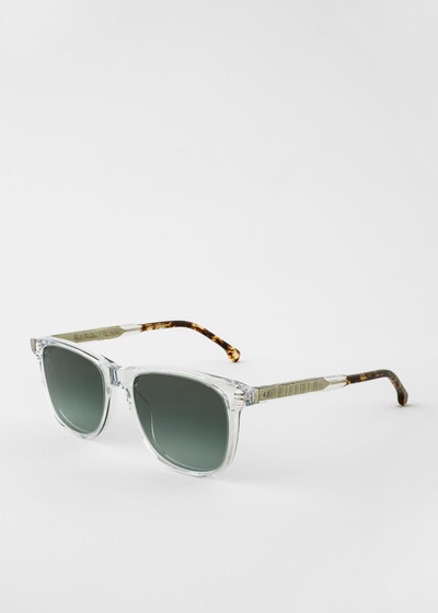 Paul Smith Crystal Havana 'Gibson' Sunglasses outlook