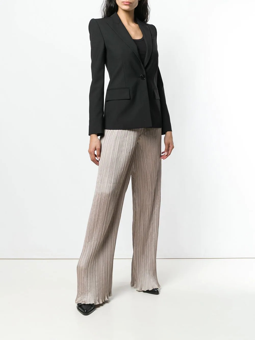 single-breasted blazer - 4