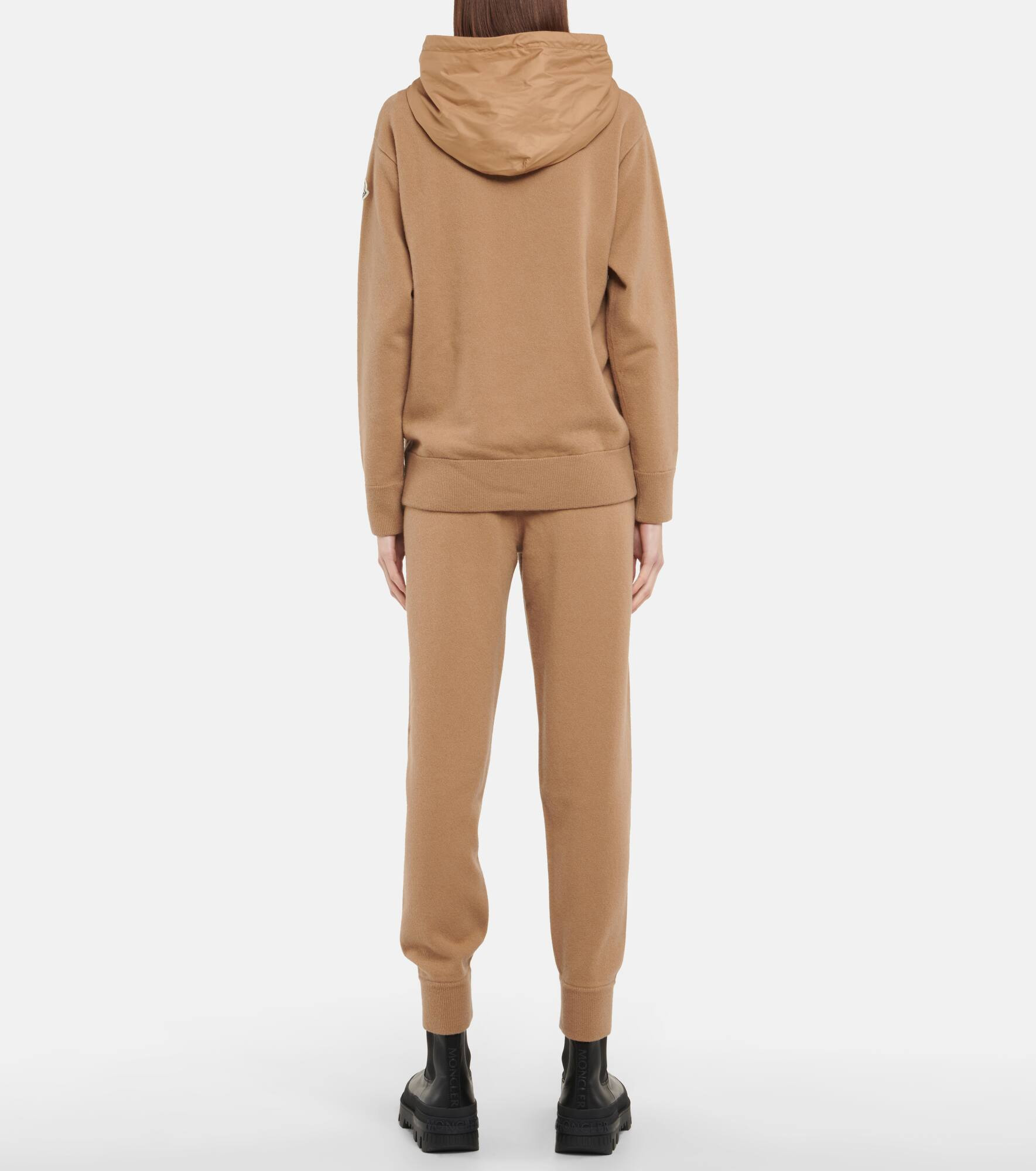 Wool and cashmere hoodie - 3