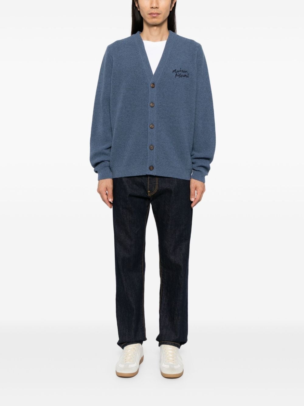 handwriting comfort cardigan - 2