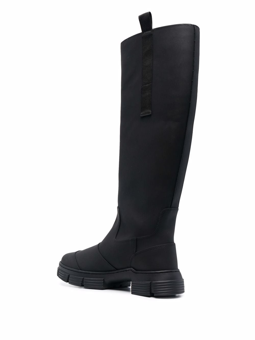 fur-lined knee boots - 3