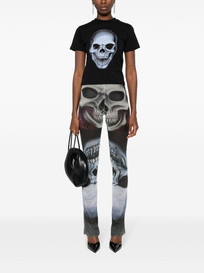 OTTOLINGER skull-print organic-cotton T-shirt outlook