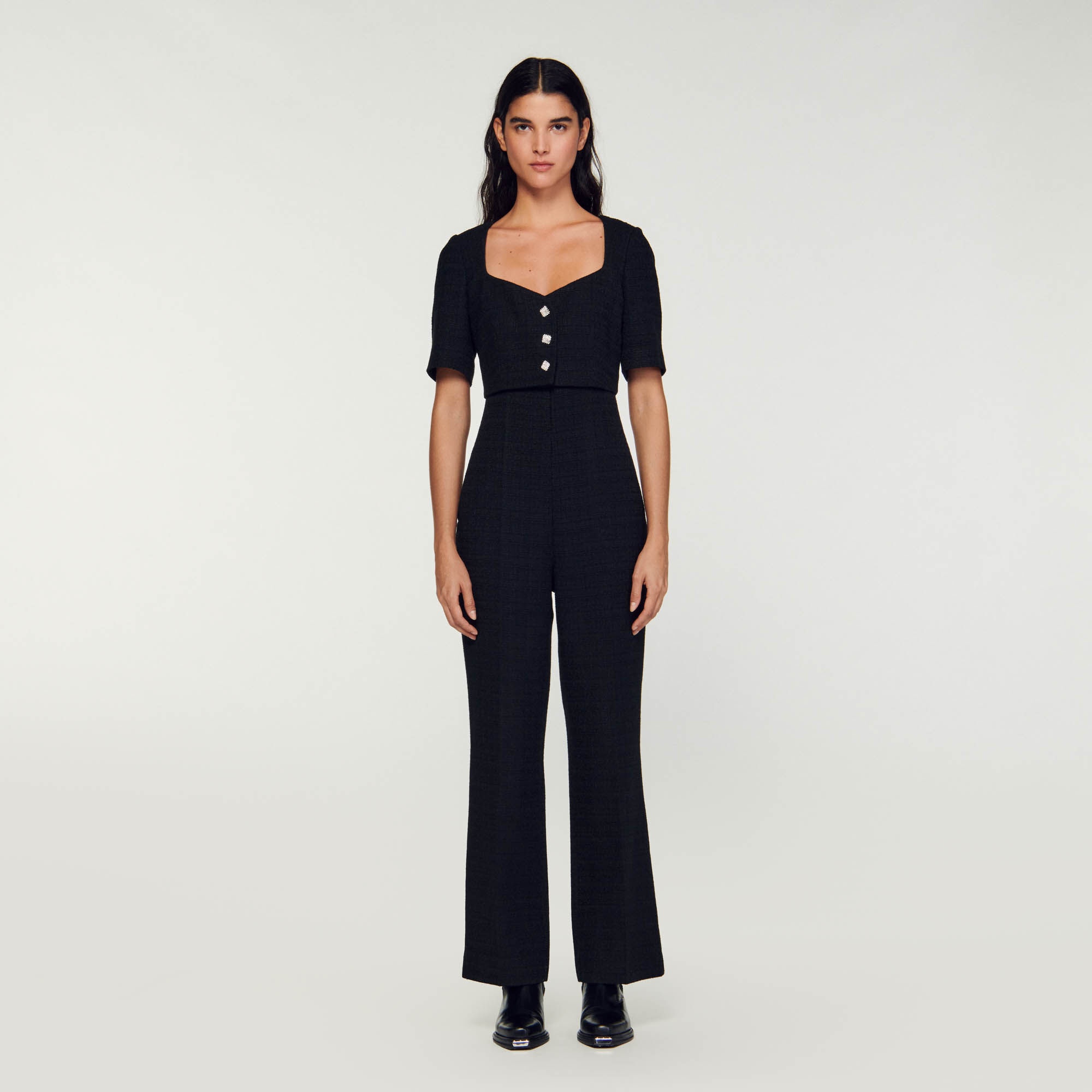 TWEED JUMPSUIT - 3