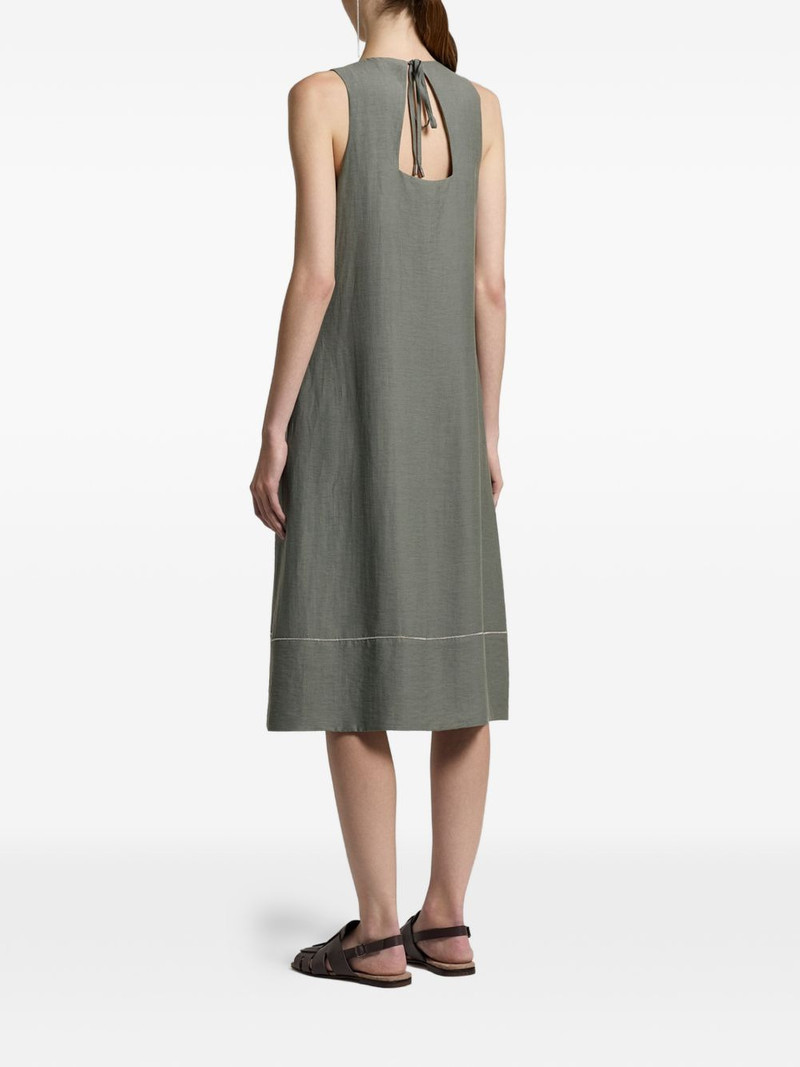crew-neck midi dress 3