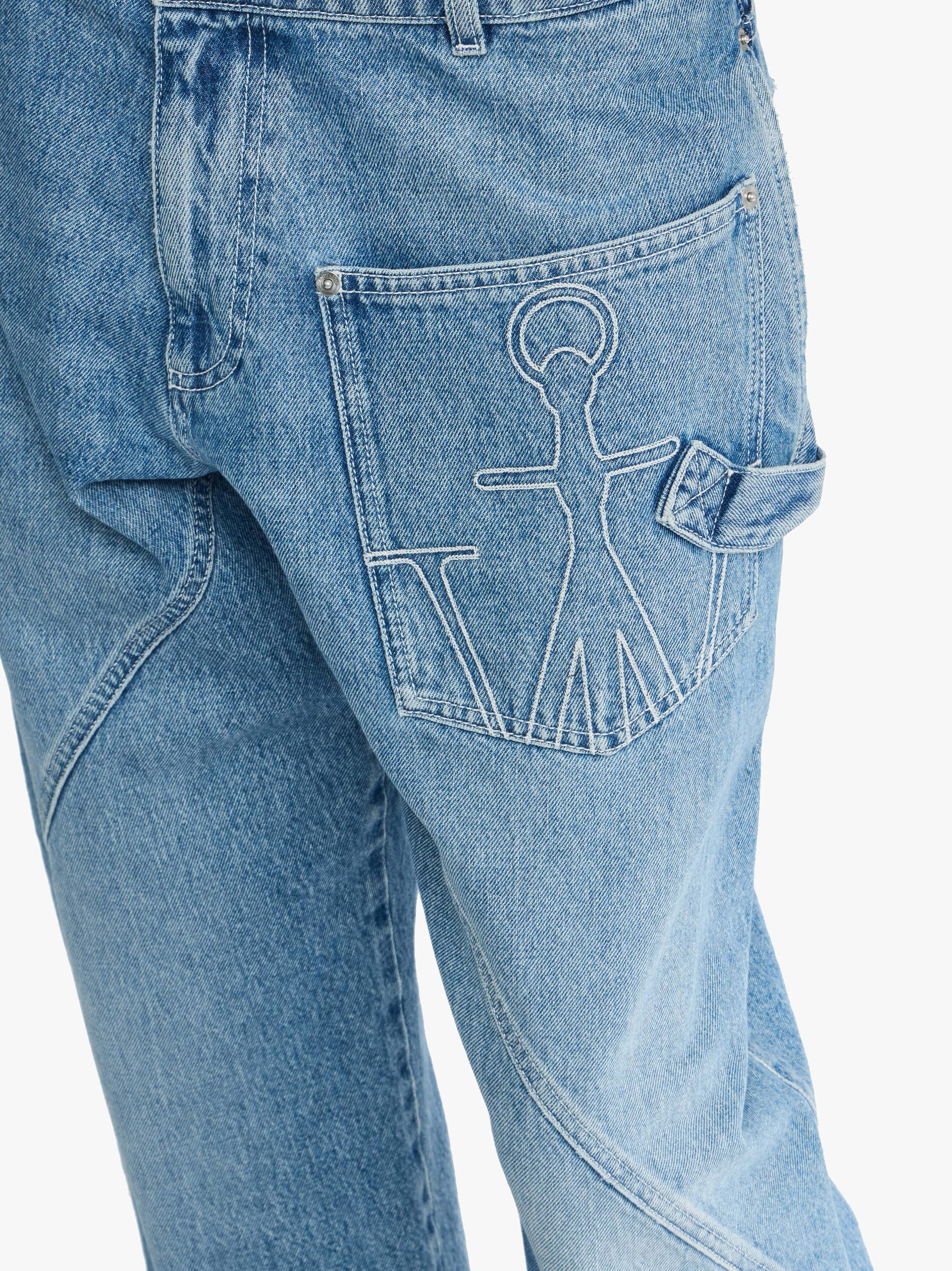 TWISTED WORKWEAR DENIM JEANS - 4