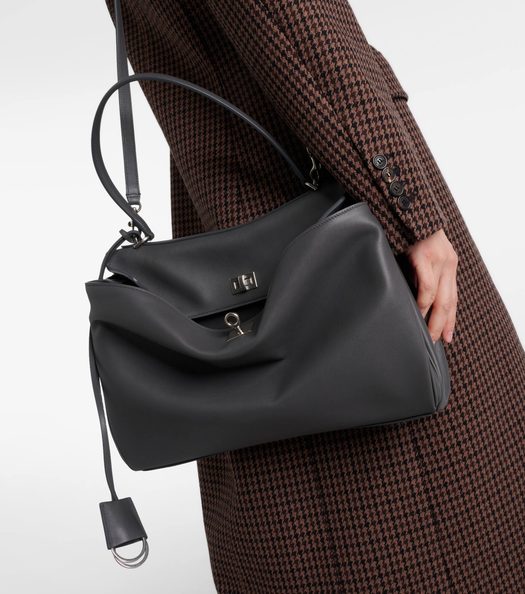 Rodeo Medium leather tote bag - 7