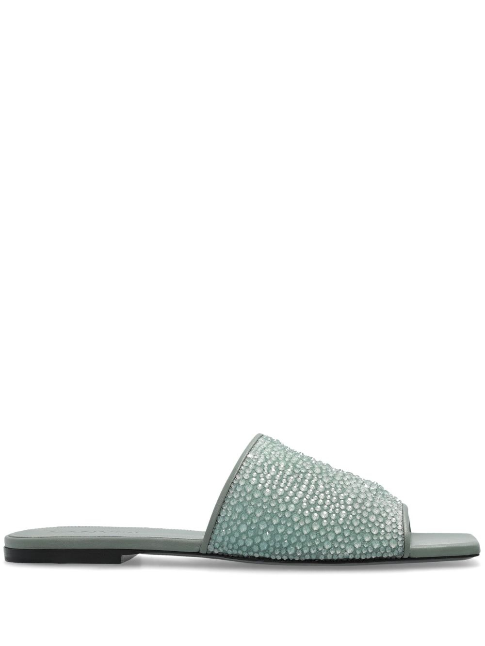 crystal-embellished sandals - 1