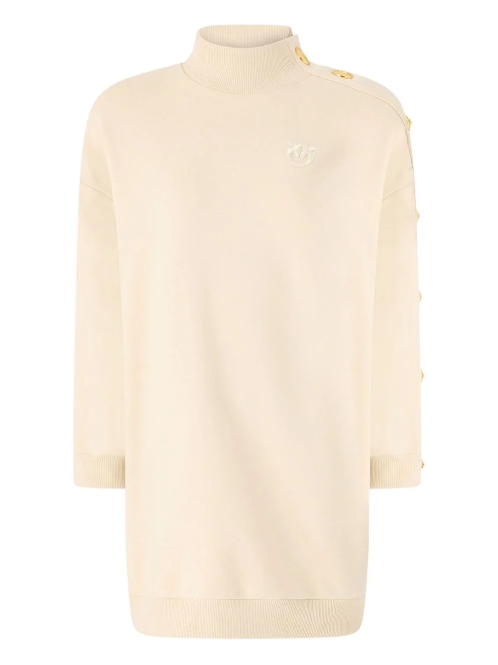 buttoned-detail dress - 1