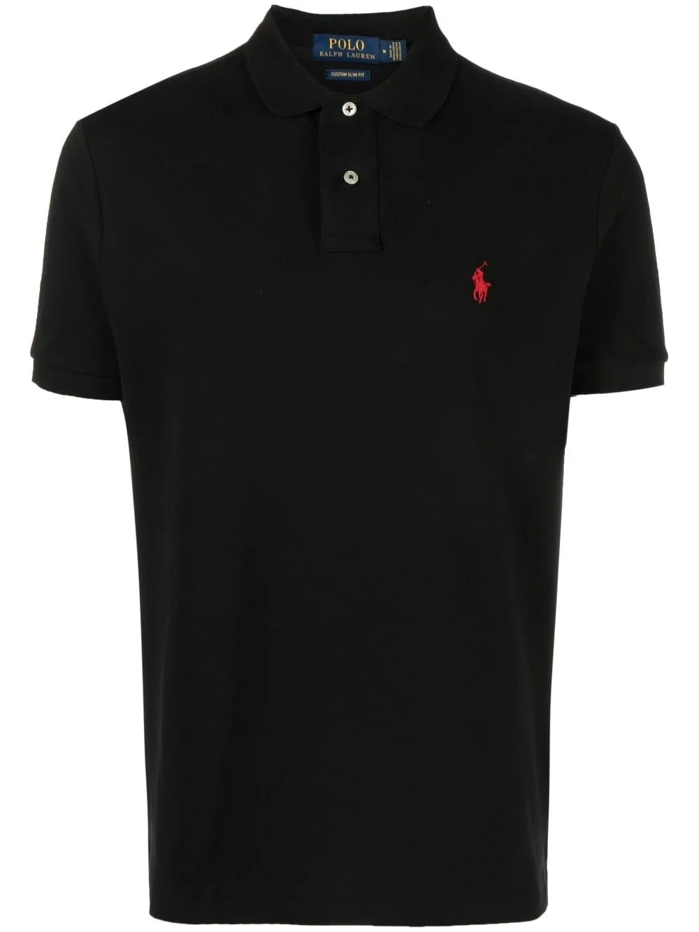 Polo Pony-embroidered cotton polo shirt - 1