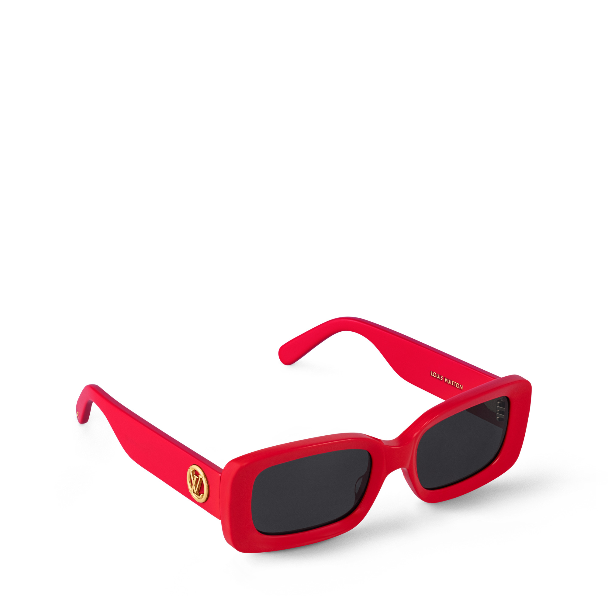 57th Street NYC LV Circle Rectangle Sunglasses - 1