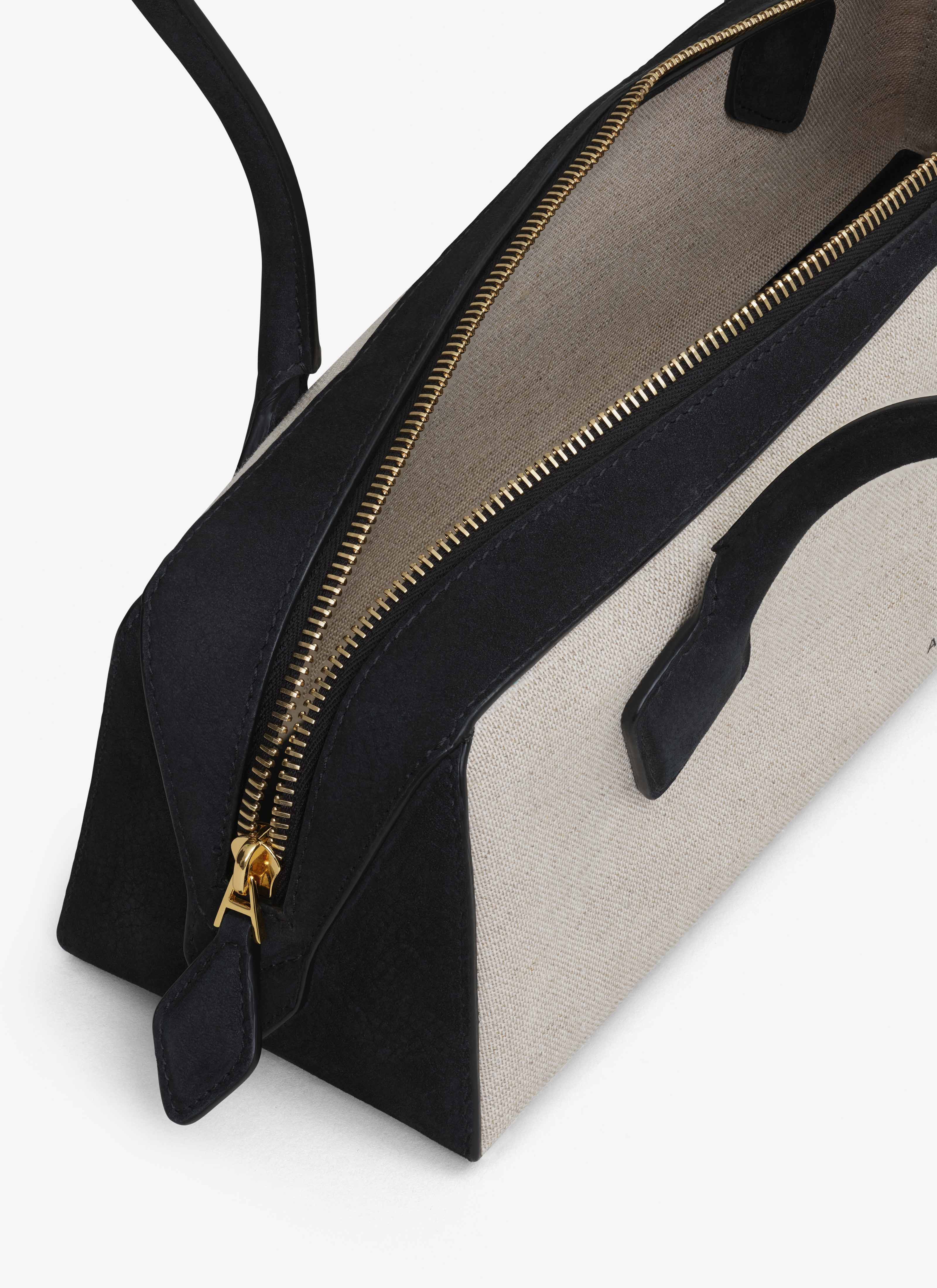 LE TECKEL MEDIUM BAG IN CANVAS AND NUBUCK - 5
