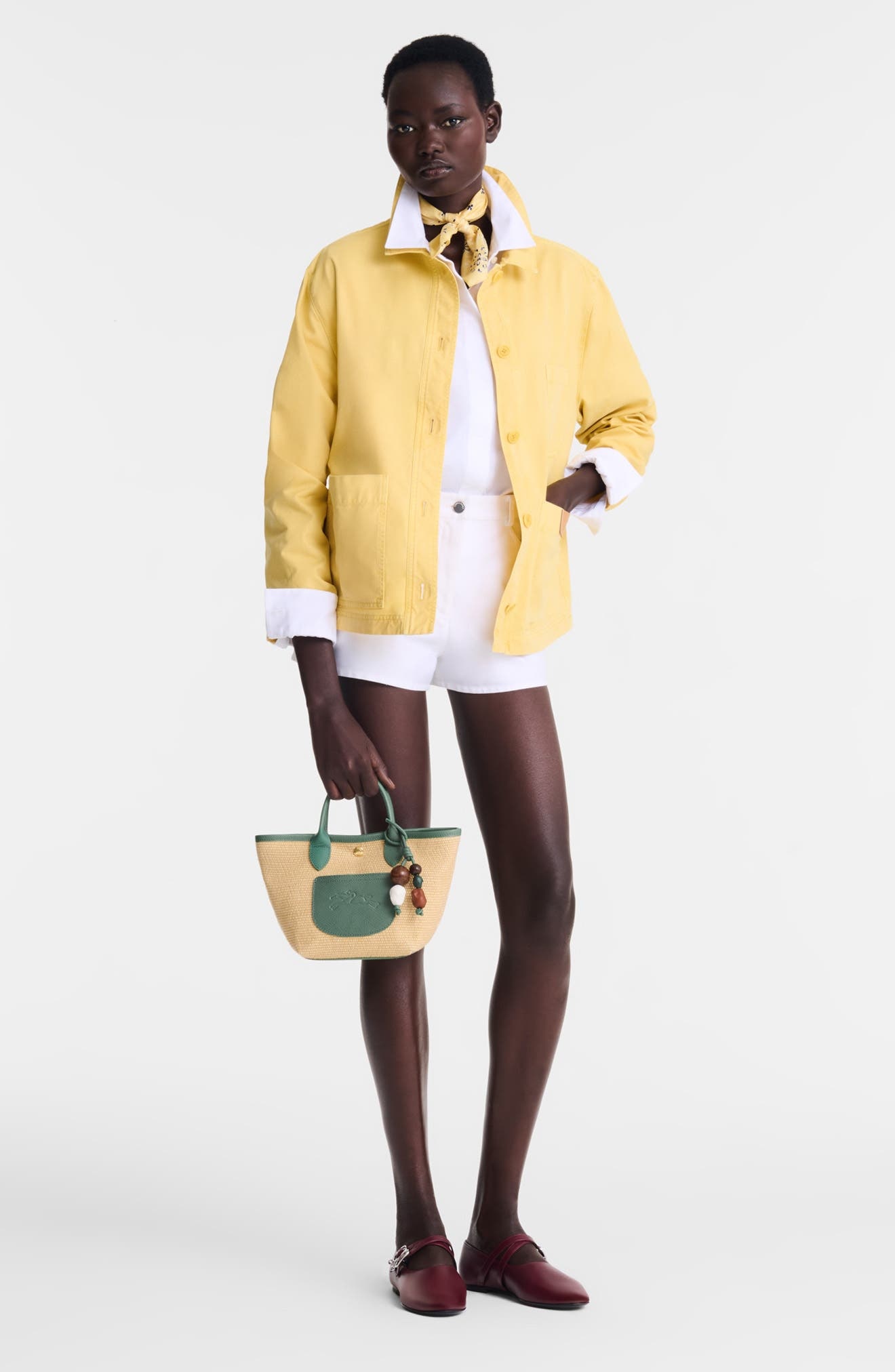 Longchamp Extra Small Le Pliage Panier Ceramique Top Handle Bag in Oregano at Nordstrom - 2