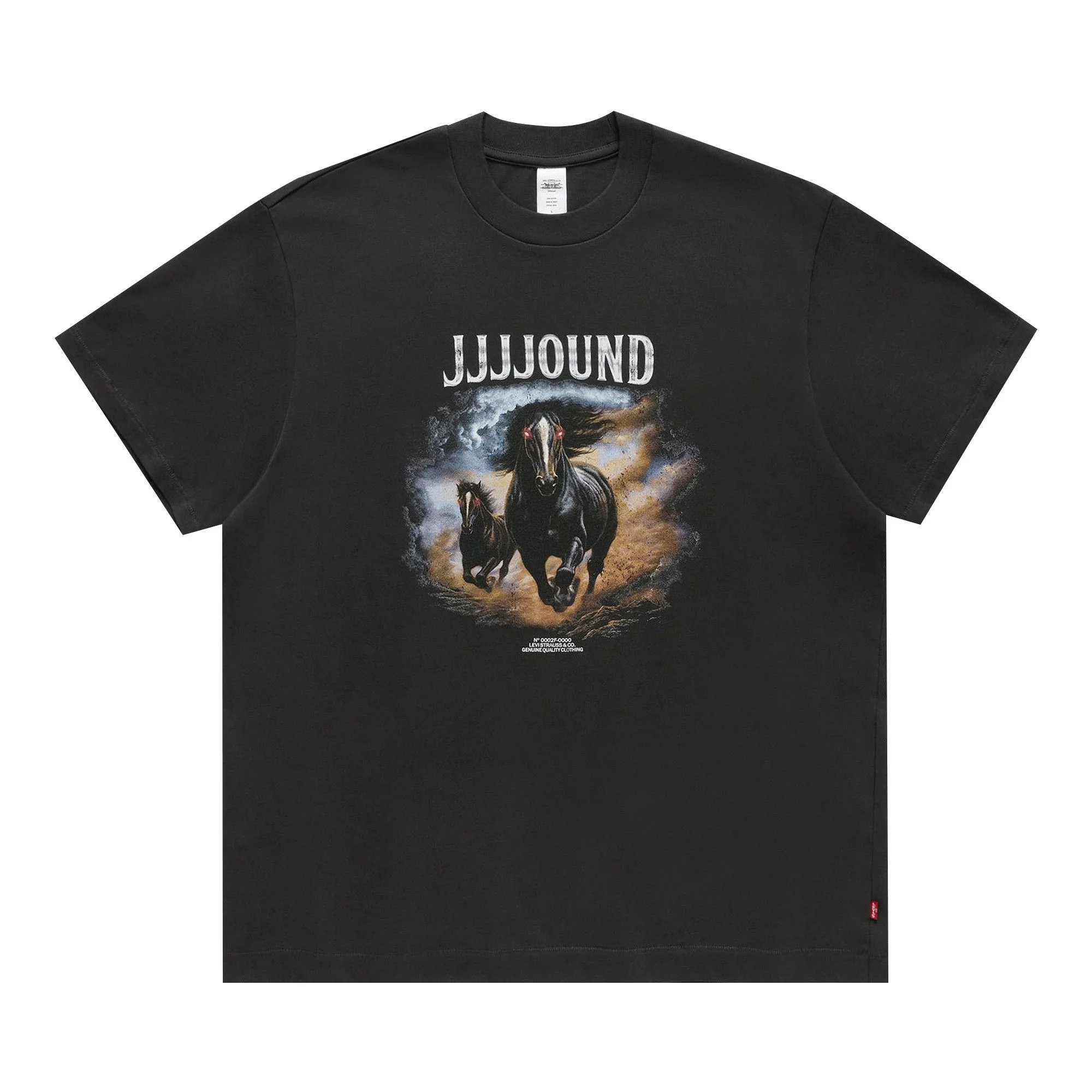 Levi's x JJJJound T-Shirt 'Black' - 1