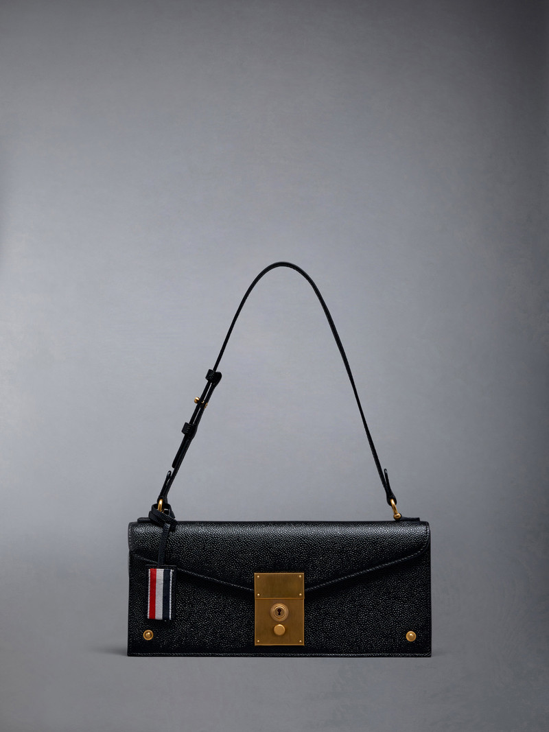 PEBBLE GRAIN LEATHER MRS. THOM BAGUETTE BAG 1