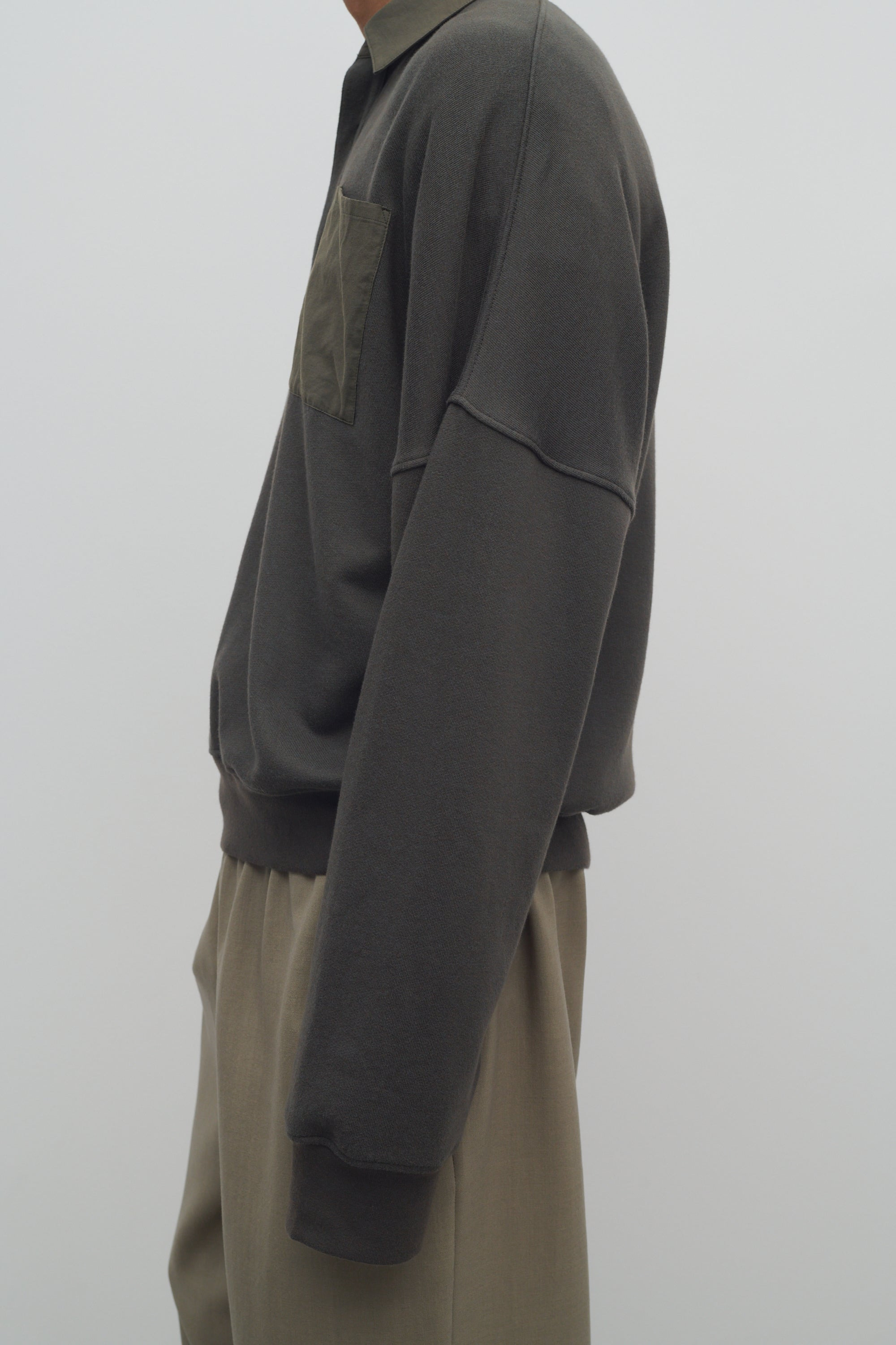 Dende Top in Cotton and Cashmere - 4