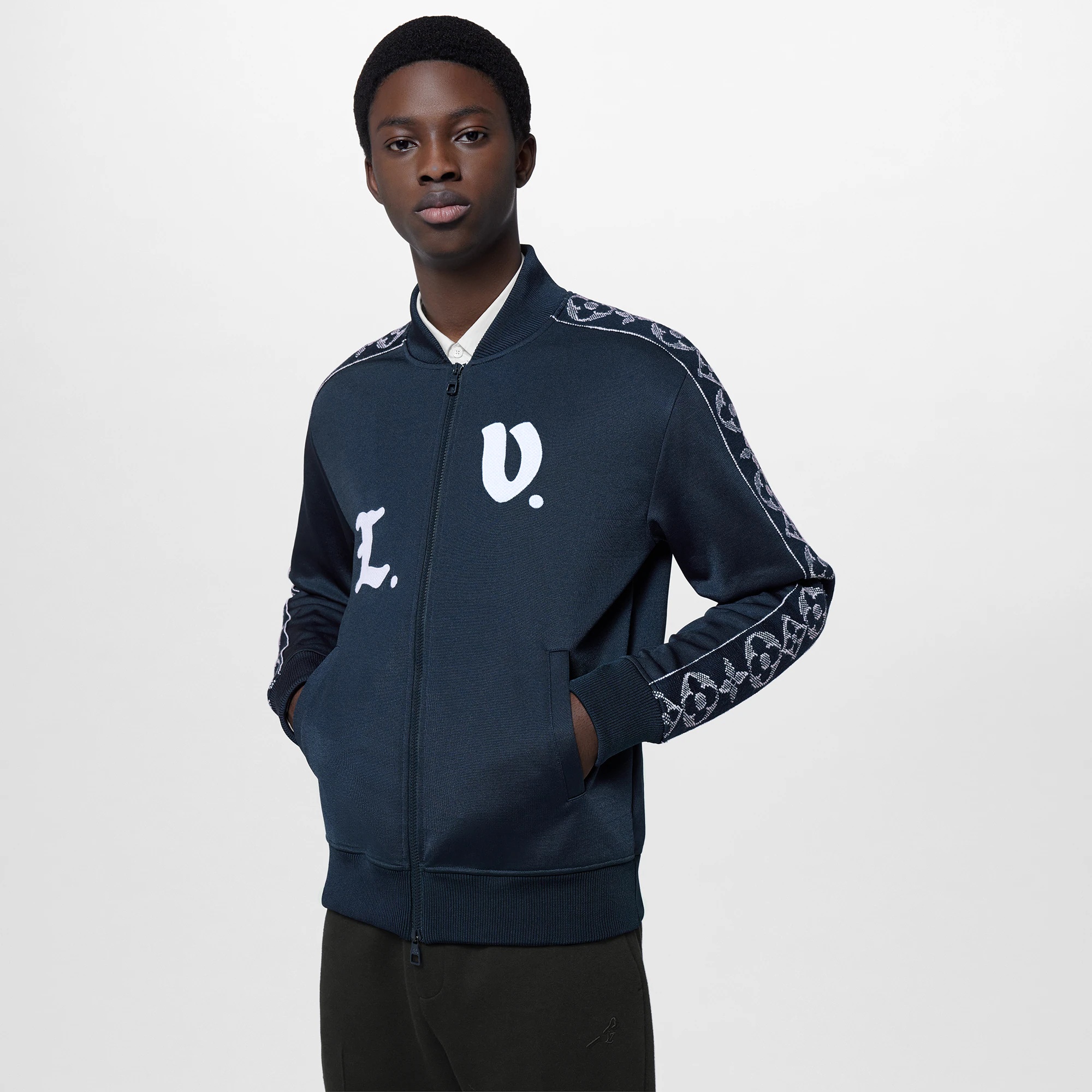 Embroidered Signature  Tracktop - 5