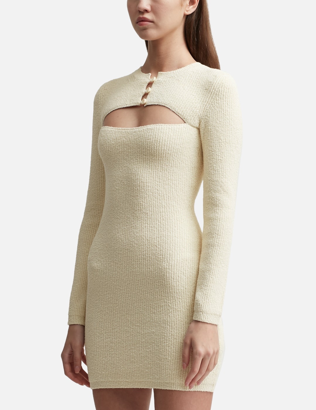 BOUCLÉ MINI DRESS - 2