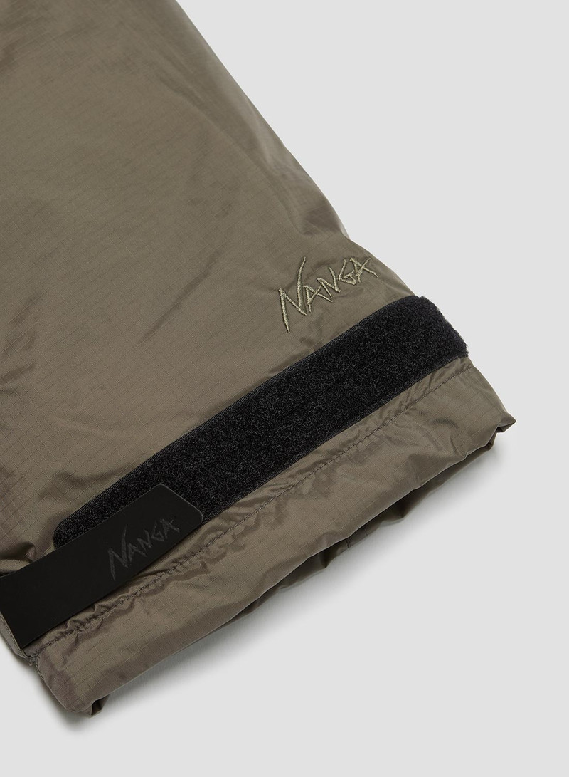 Nanga Aurora Tex Down Field Half Coat in Mocha Grey 8