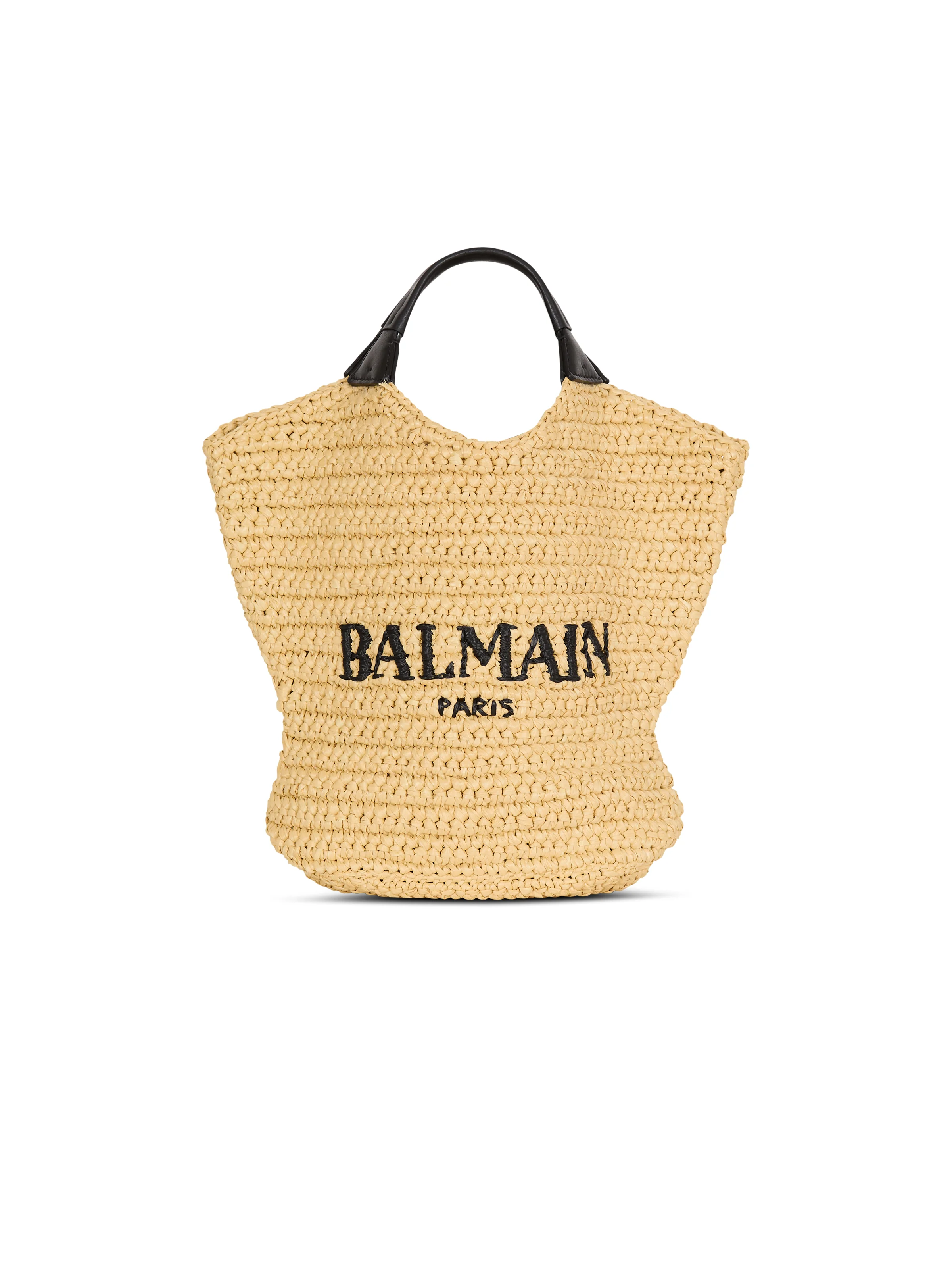 Mini Balmain crochet tote bag - 1