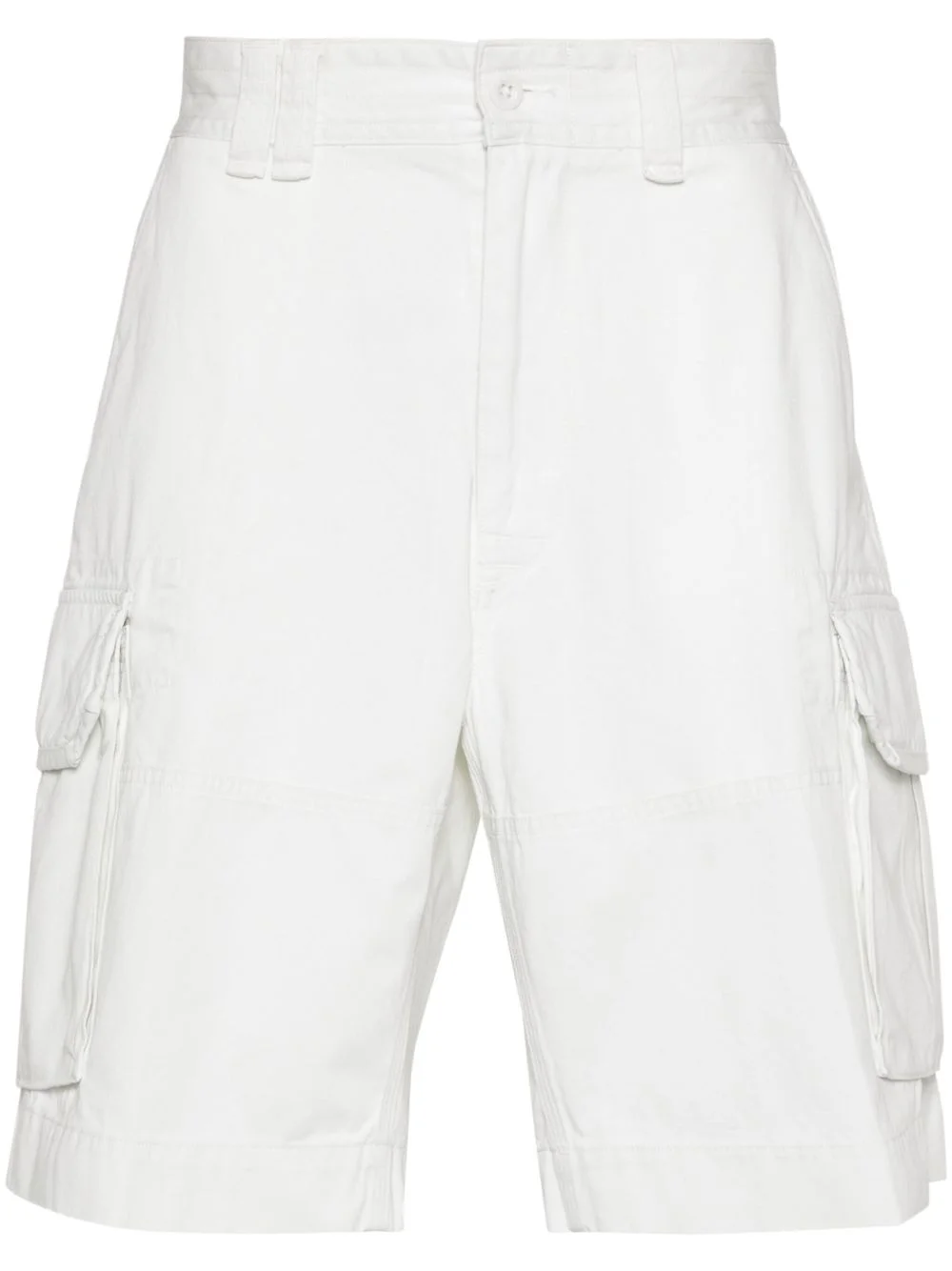 logo-patch cargo shorts - 1