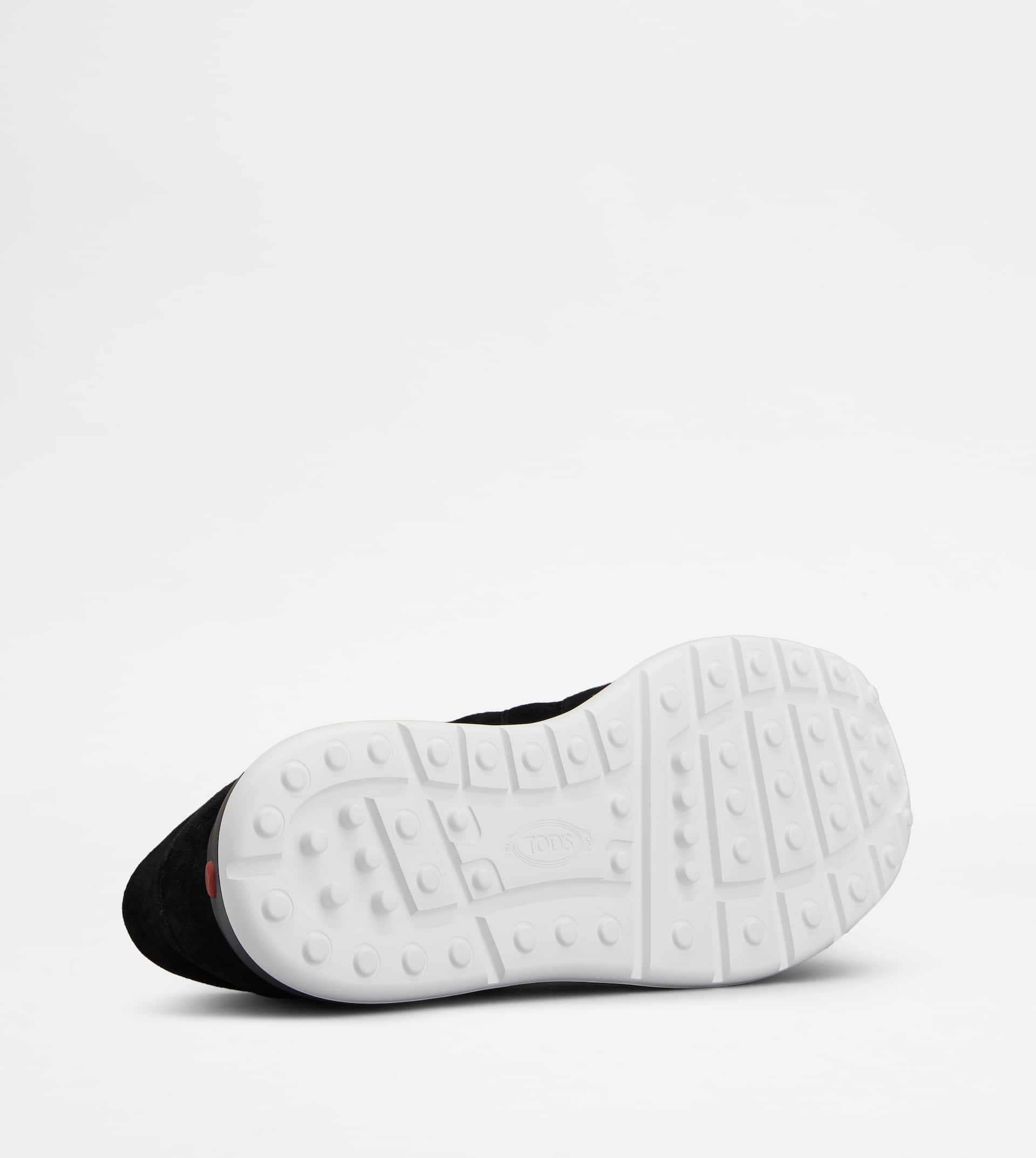 SNEAKERS IN SUEDE - BLACK - 4