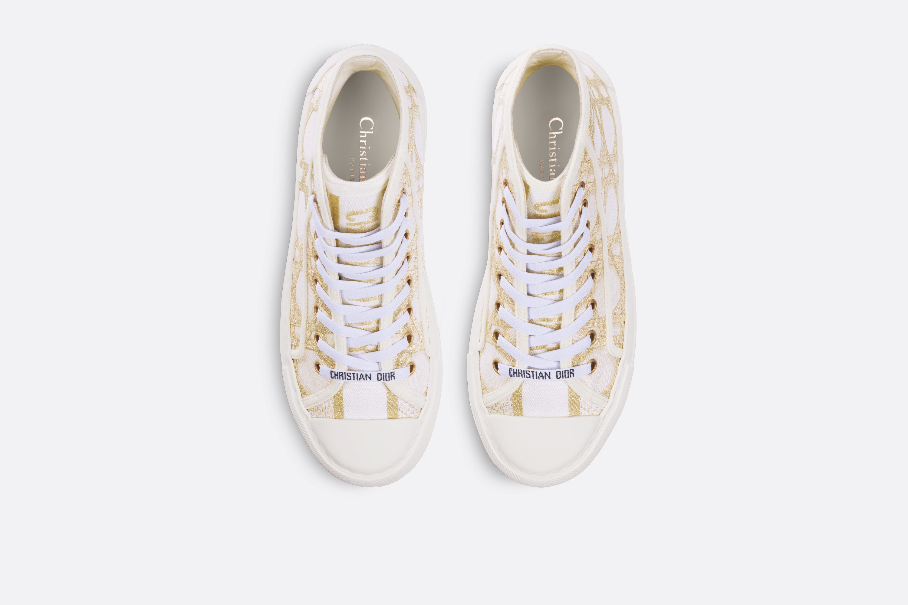 Dior Or Walk'n'Dior High-Top Platform Sneaker - 3