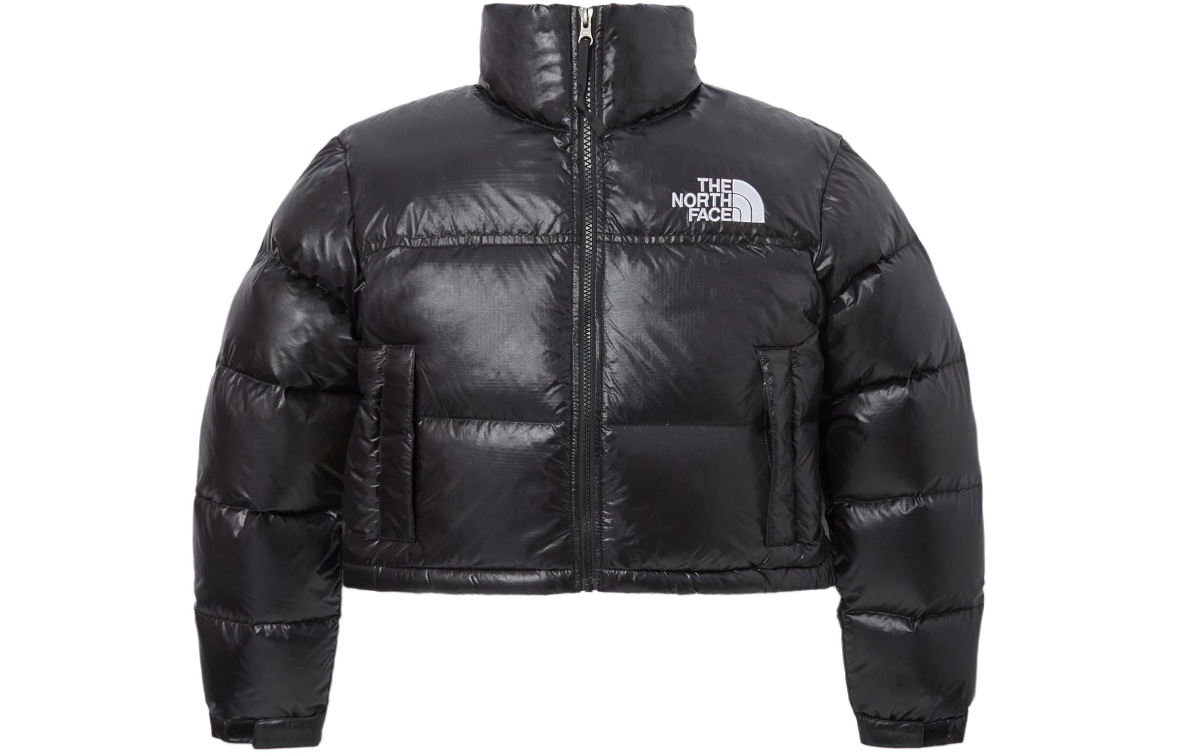 (WMNS) THE NORTH FACE Nuptse Short Jacket 'Black' NJ1DQ86A - 2