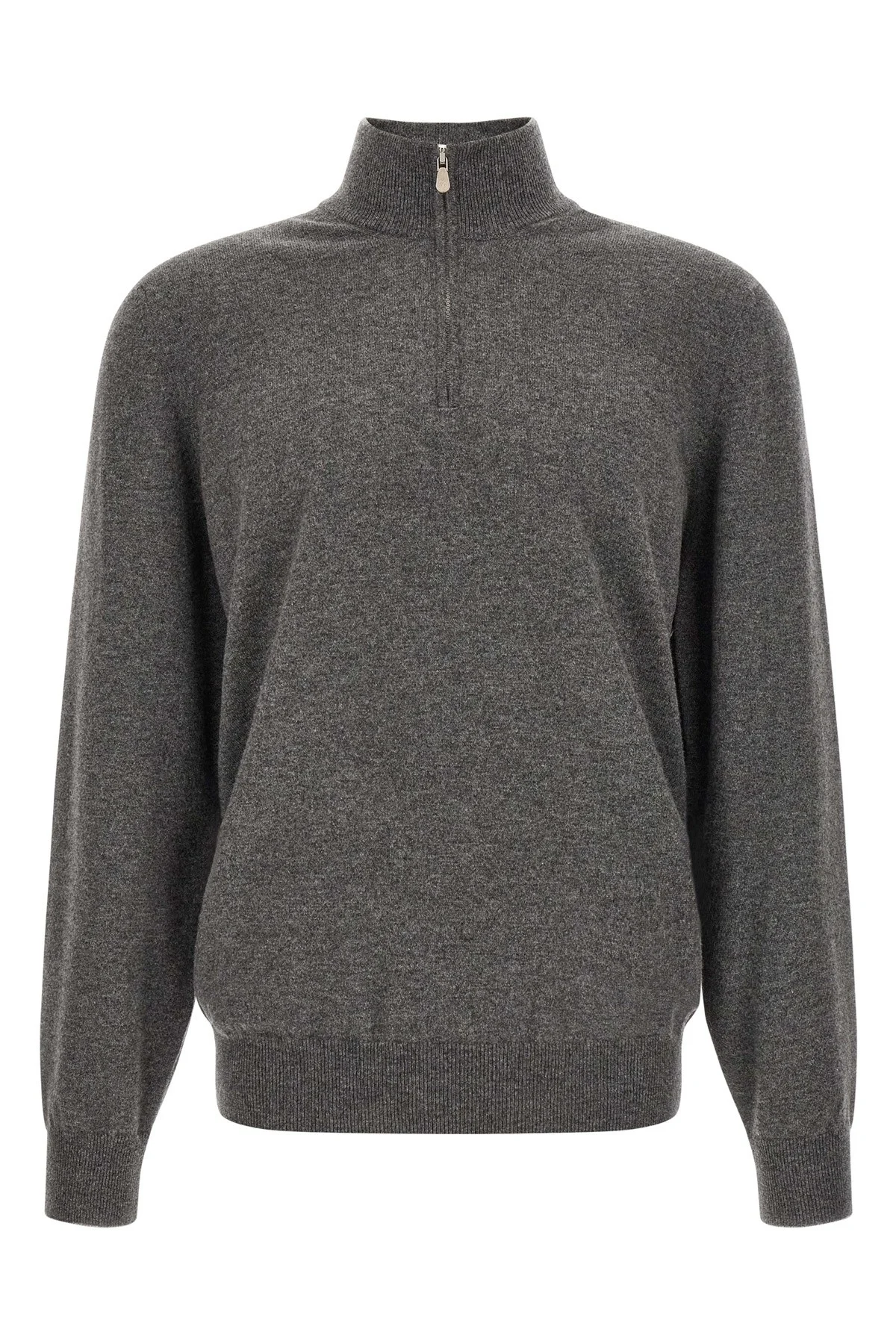 Half-Zip Cashmere Sweater - 1