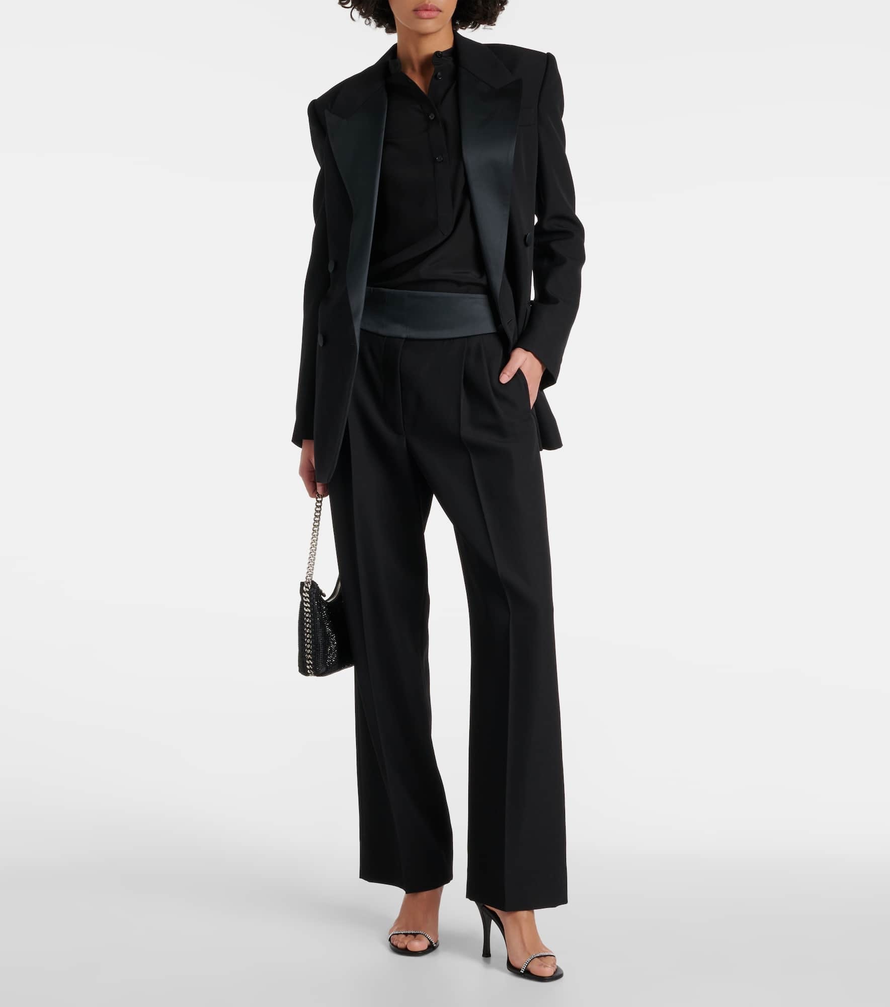 Wool tuxedo pants - 2