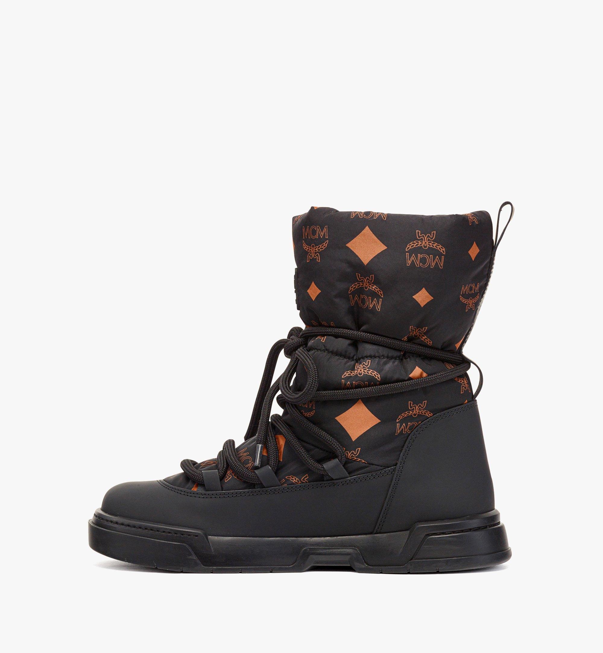 Skyward Hi Sneaker Boot in Monogram Nylon - 2