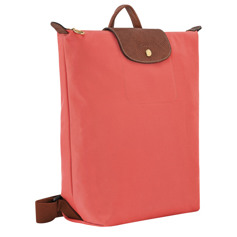 Longchamp Le Pliage Original M Backpack Strawberry - Recycled canvas outlook