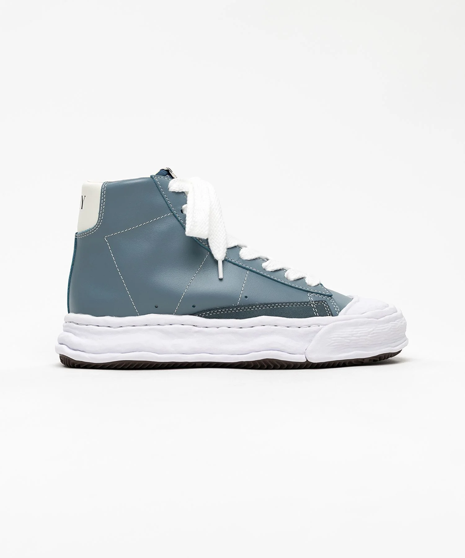 "JACKSON" OG Sole Leather High-top Sneakers - 1