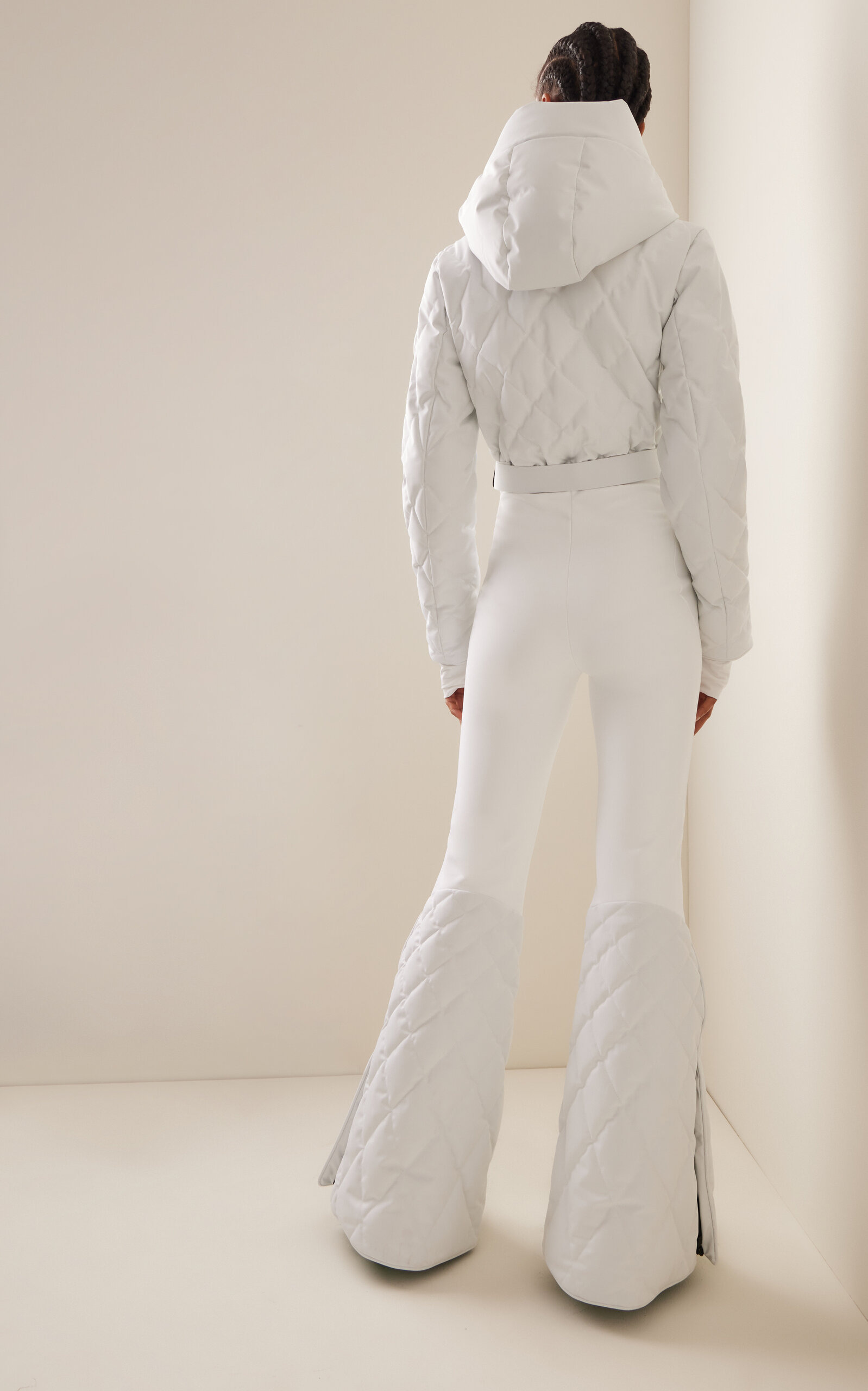 Stardust Technical Nylon Ski Suit white - 4