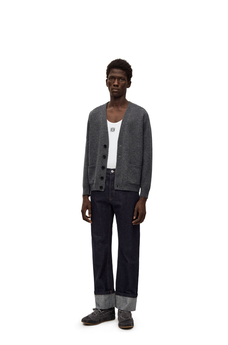 Loewe Anagram cardigan in wool outlook