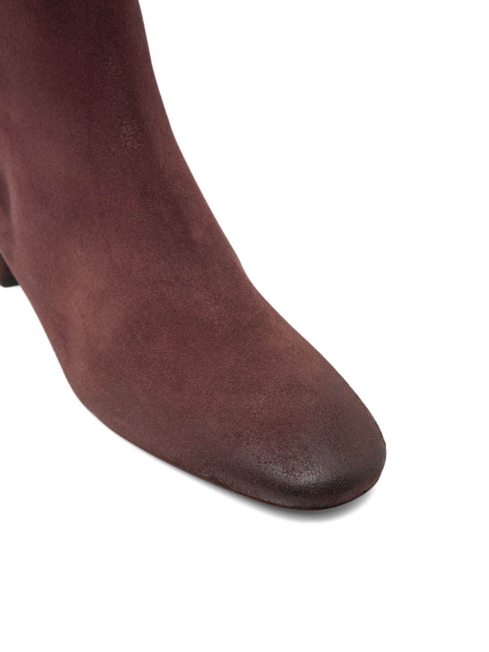 suede heeled boots - 4