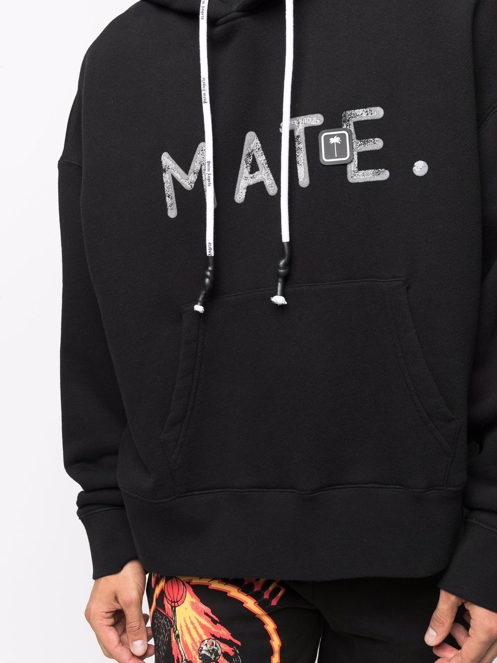 x MATE logo-print hoodie - 5