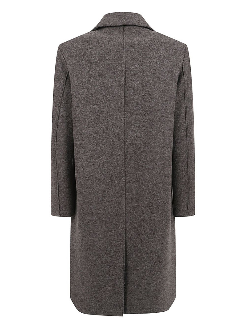 Harris Wharf London buttoned double-breasted coat outlook