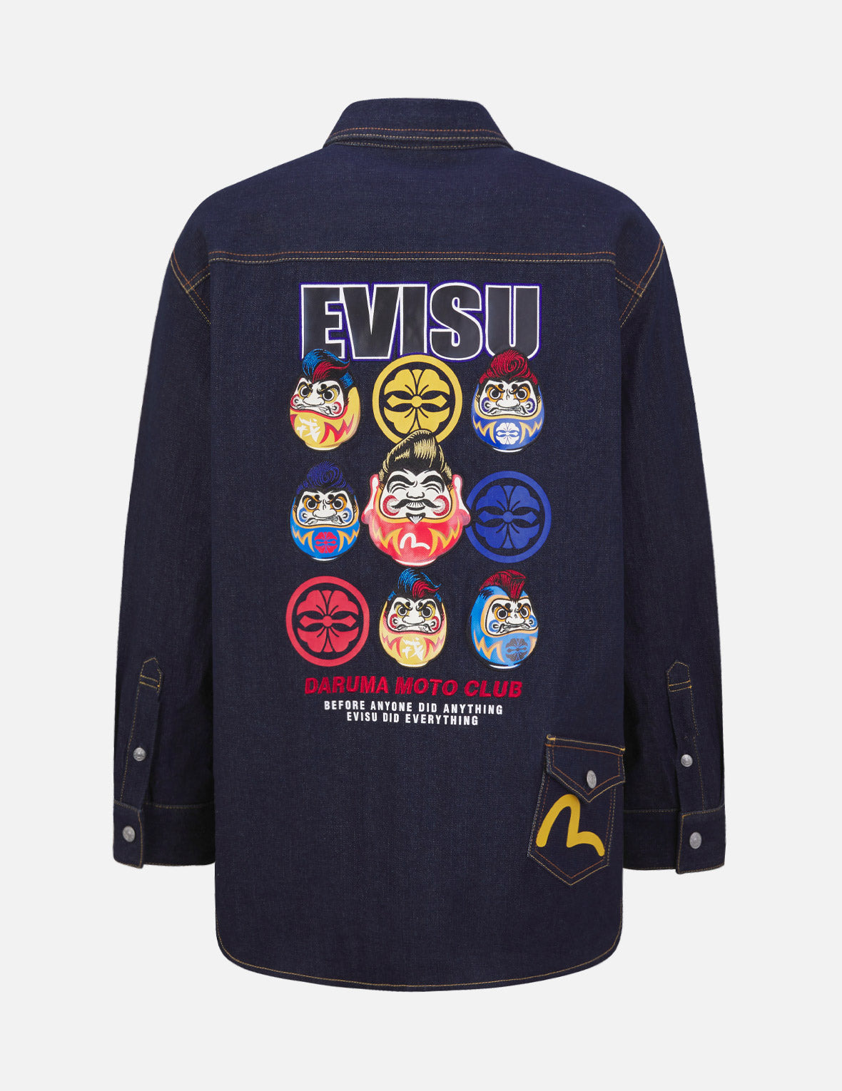 DARUMA DENIM SHIRT JACKET - 8