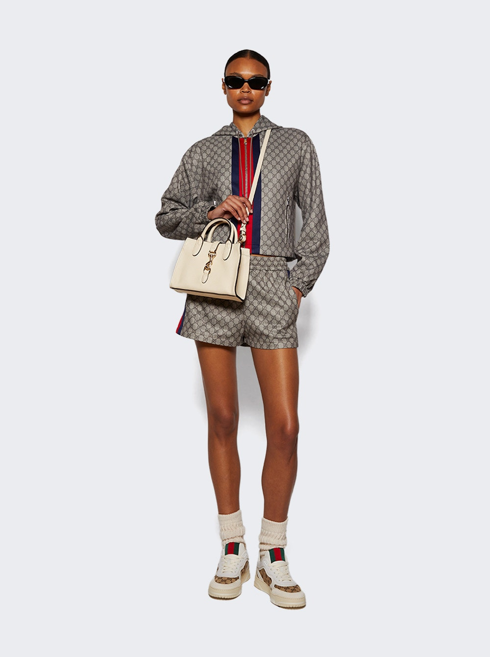 Re-web Sneakers Ivory And Beige - 3